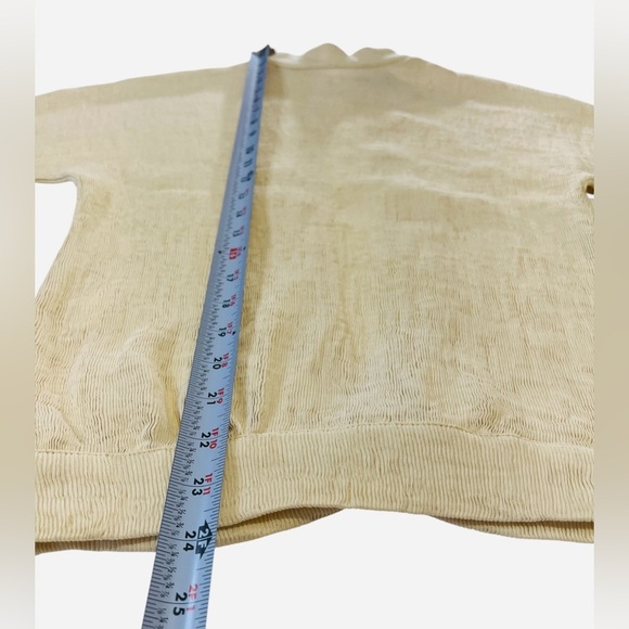 Handuoya Women’s Open Back Top, Color Beige, 100% Polyester Fiber, Size Medium - Picture 6 of 12